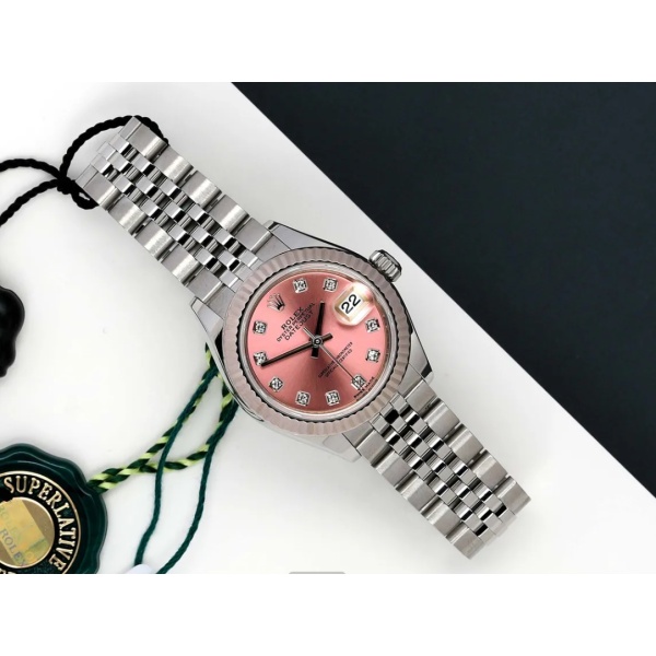롤렉스 데이저스트 텐포인트 핑크 자개 다이얼