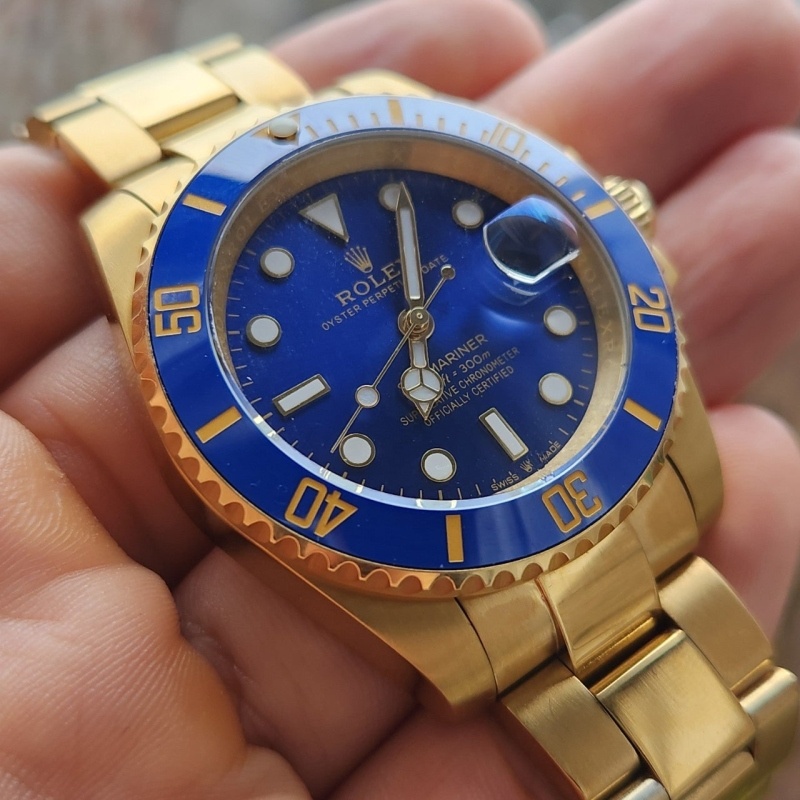 롤렉스 서브마리너 골드 청판