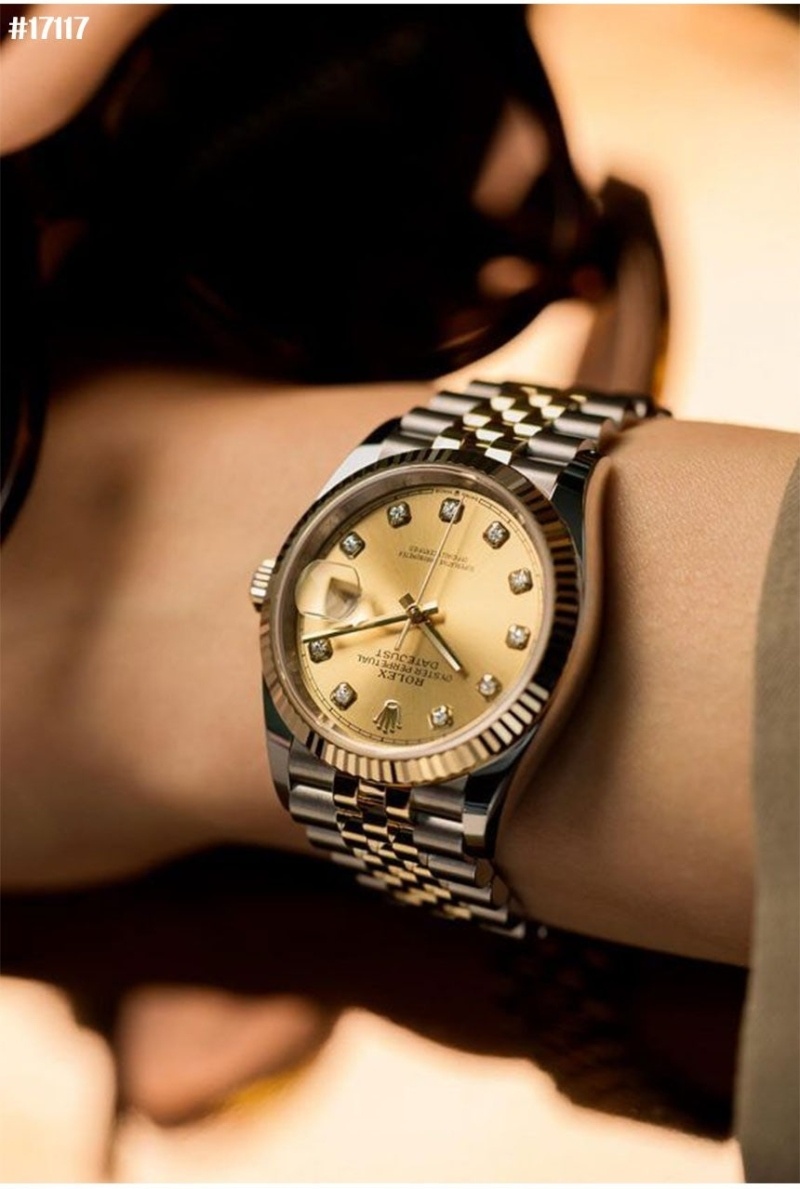 롤렉스 데이저스트 샴페인 다이아 셋팅 쥬빌리 콤비