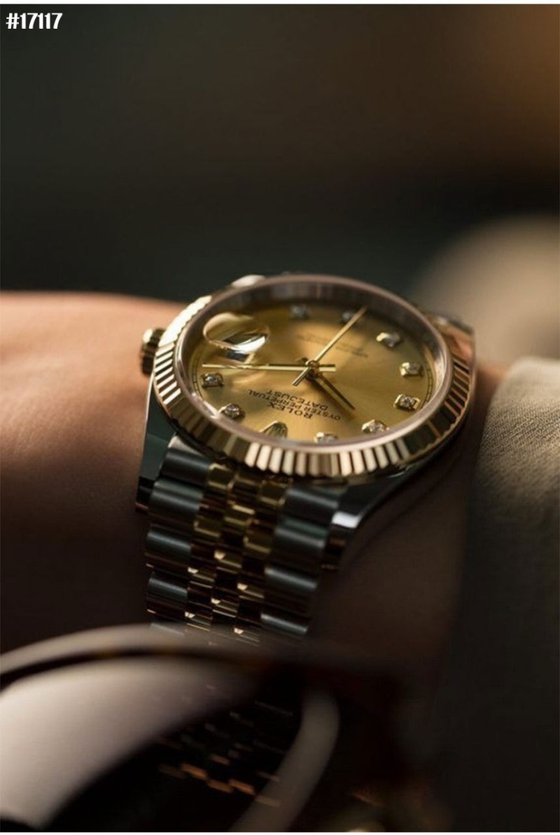 롤렉스 데이저스트 샴페인 다이아 셋팅 쥬빌리 콤비