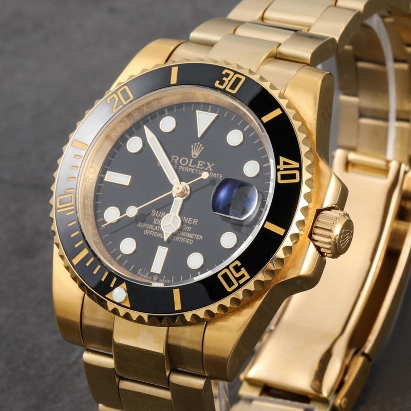 롤렉스 서브마리너 데이트 블랙 금통 - [1-180]
