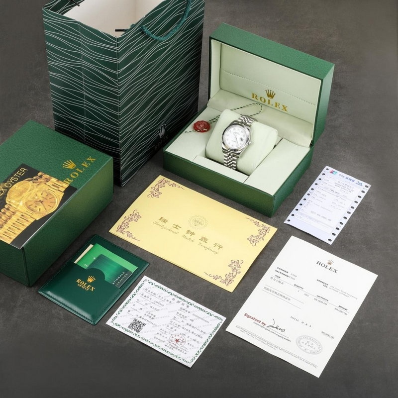 롤렉스 데이트 저스트 - 백판 [1-195]