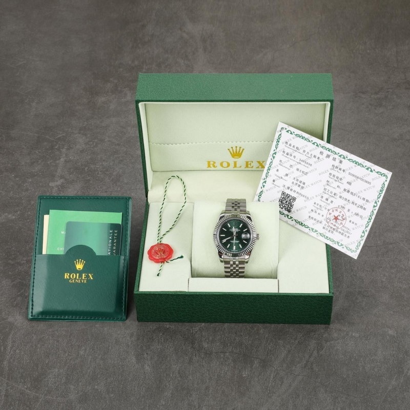 롤렉스 데이트 저스트 - 녹판 [1-195]