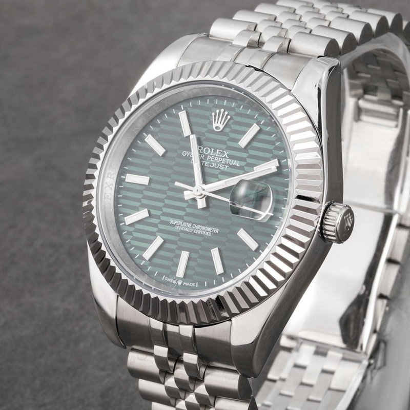 롤렉스 데이트 저스트 - 녹판 [1-195]