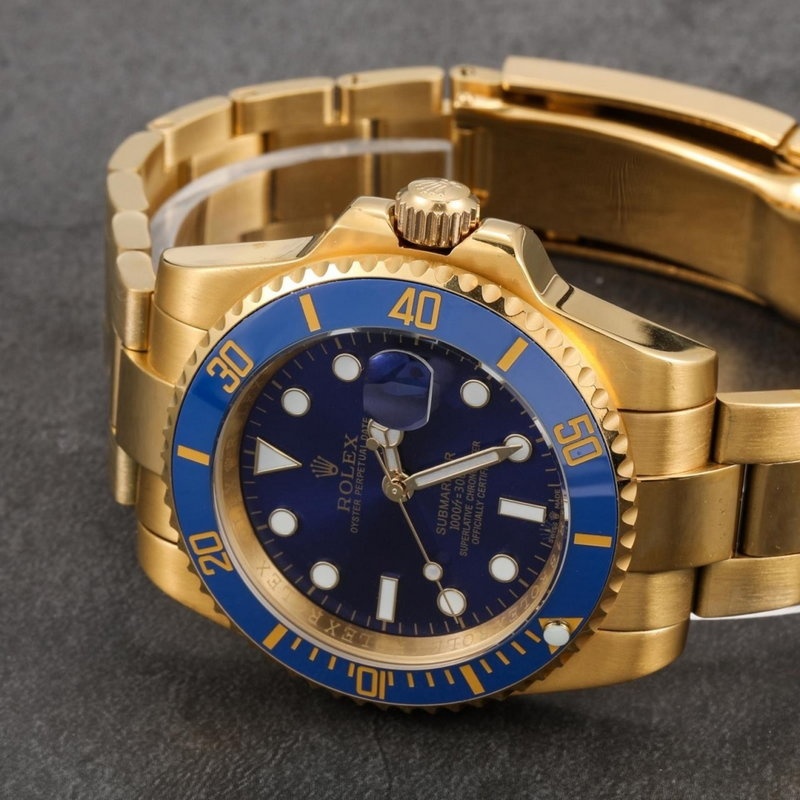 롤렉스 서브마리너 데이트 블루 금통 - [1-181]