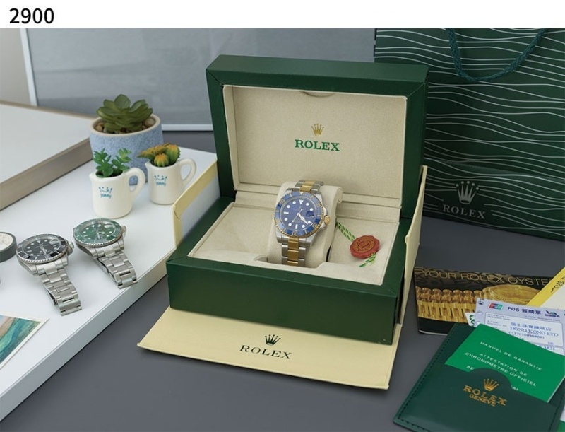 롤렉스 서브마리너 블루 오이스터 스틸 옐로우골드 콤비