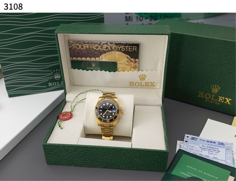 롤렉스 서브마리너 블랙 금통