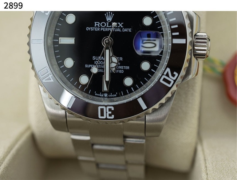 롤렉스 서브마리너 오이스터 스틸 - 블랙