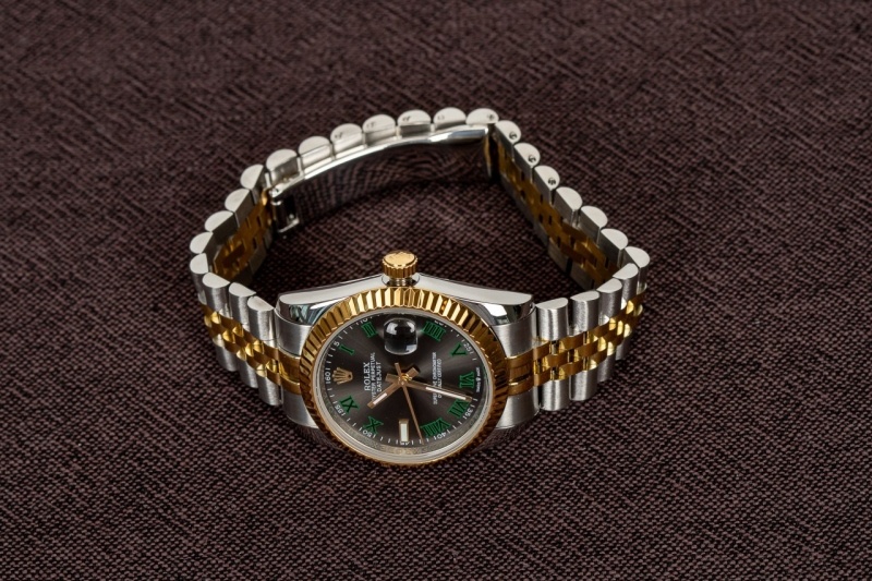 롤렉스 데이져스트 36오이스터 옐로우골드 (그린)