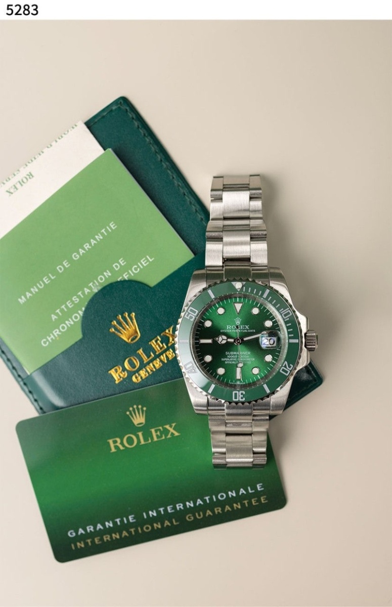 롤렉스 서브마리너 데이트 그린 오이스터