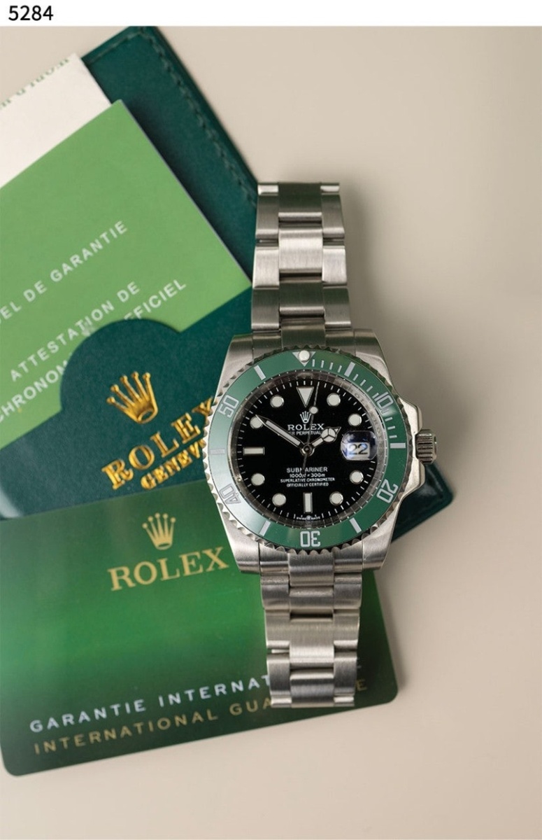 롤렉스 서브마리너 그린다이얼 블랙 오이스터