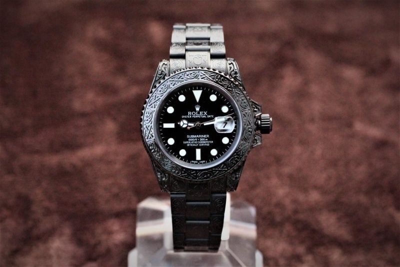 롤렉스 X 크롬하츠 콜라보 서브마리너 블랙