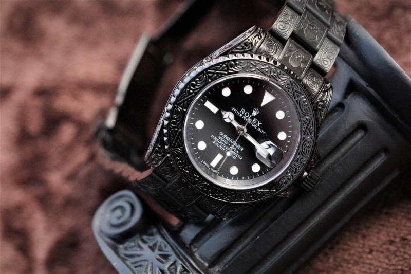 롤렉스 X 크롬하츠 콜라보 서브마리너 블랙