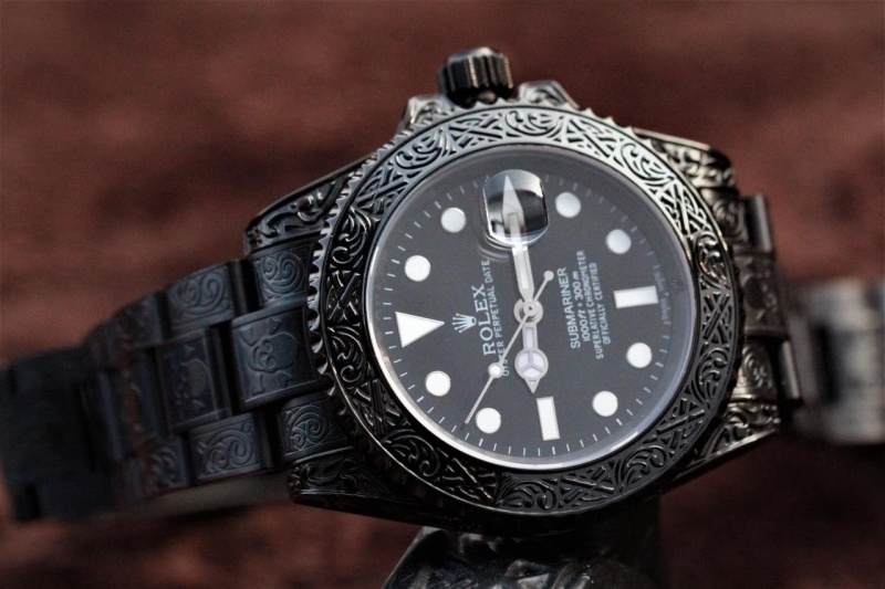 롤렉스 X 크롬하츠 콜라보 서브마리너 블랙
