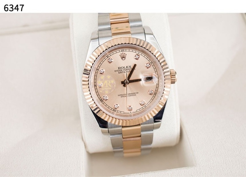 롤렉스 데이트저스트 선 더스트 다이아