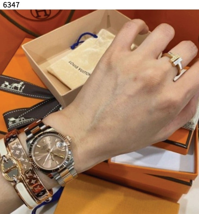 롤렉스 데이트저스트 선 더스트 다이아