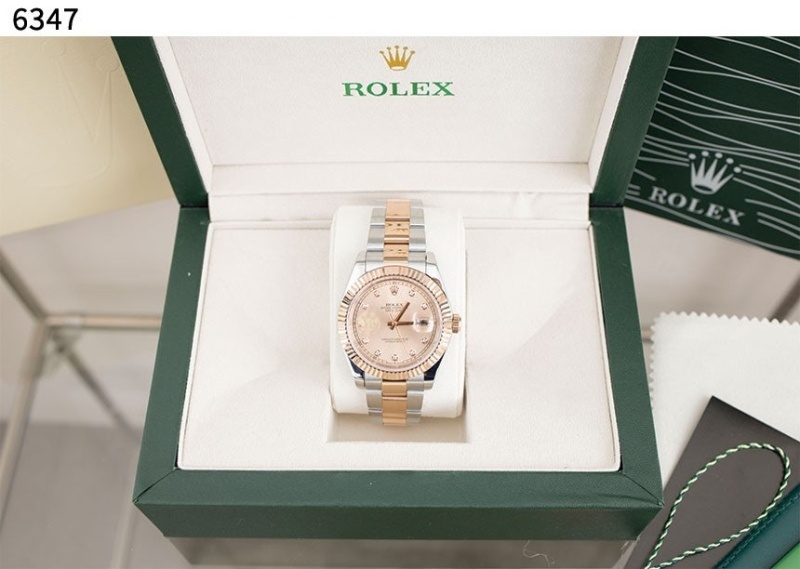 롤렉스 데이트저스트 선 더스트 다이아