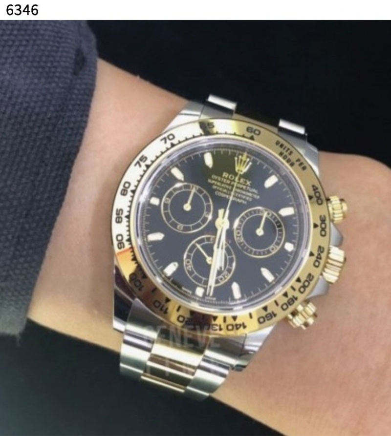 롤렉스 코스모그라피 데이토나 블랙 콤비