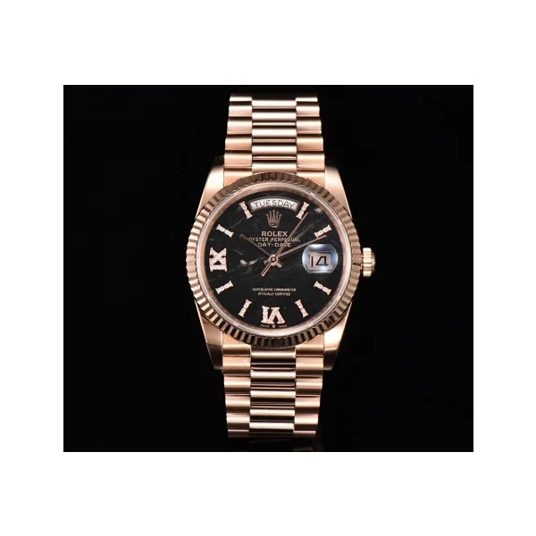 롤렉스 수입고급 데이데이트 다이아 초코판