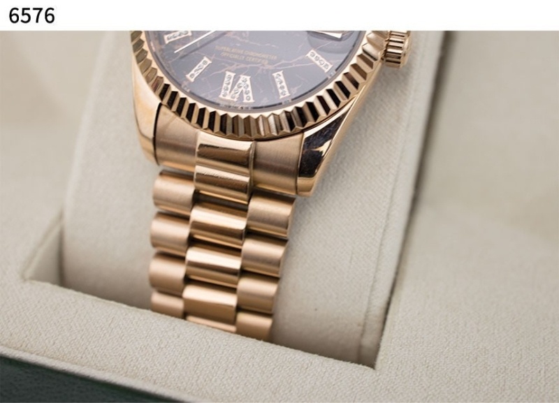 롤렉스 수입고급 데이데이트 다이아 초코판