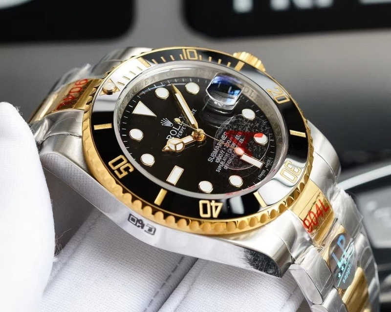 롤렉스 서브마리너 콤비 블랙 다이얼 흑콤
