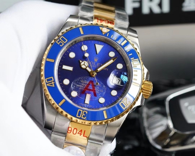 롤렉스 서브마리너 콤비 블루 청콤