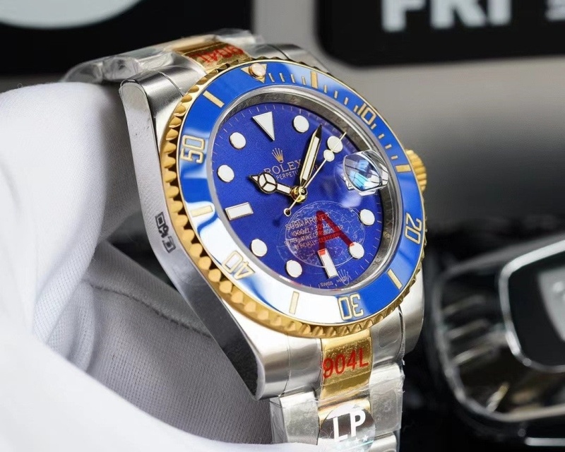 롤렉스 서브마리너 콤비 블루 청콤
