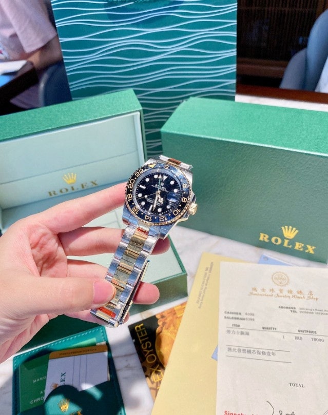 롤렉스 GMT 마스터ll 흑콤 호랑이