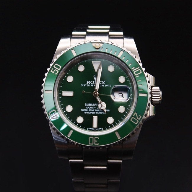 롤렉스 서브마리너 그린다이얼