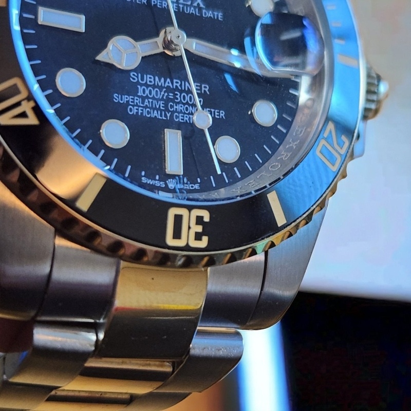 롤렉스 서브마리너 데이트 흑콤
