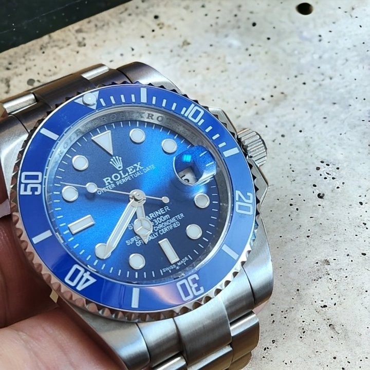 롤렉스 서브마리너 데이트 청판