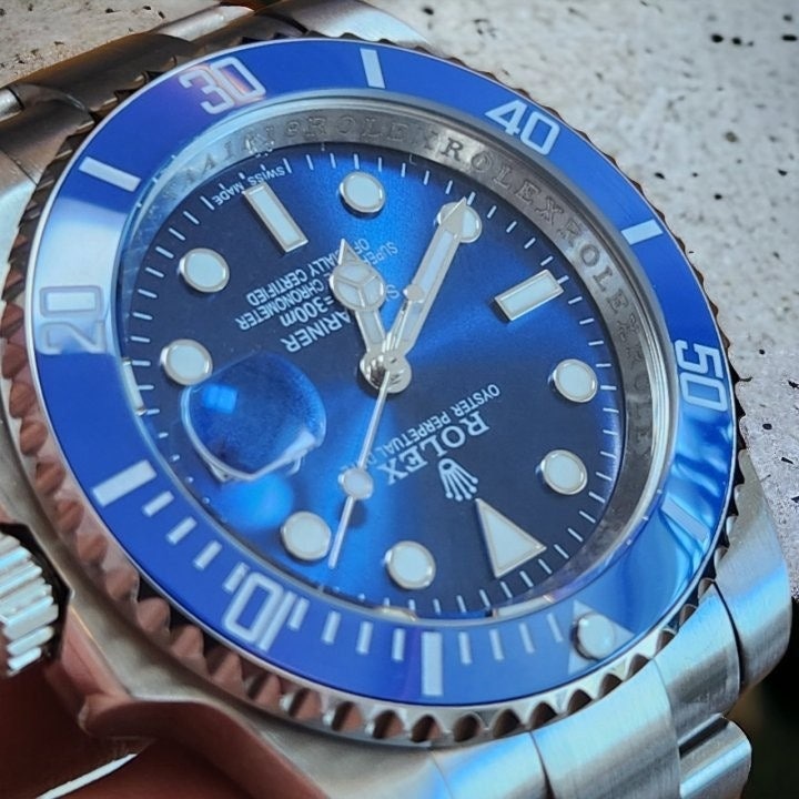 롤렉스 서브마리너 데이트 청판