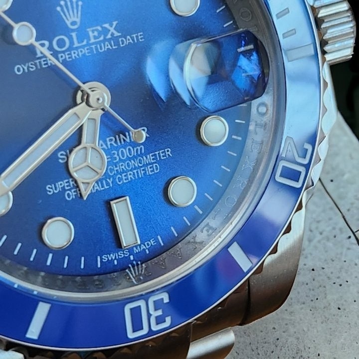 롤렉스 서브마리너 데이트 청판
