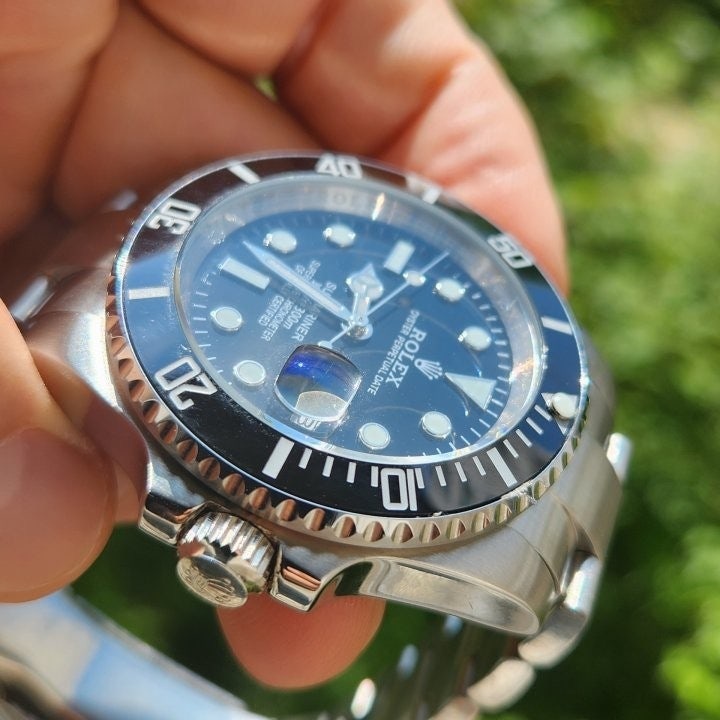 롤렉스 서브마리너 데이트 블랙