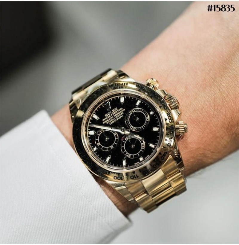 10% 추가세일) 롤렉스 코스모그래피 데이토나 40mm 블랙 오이스터 골드 시계