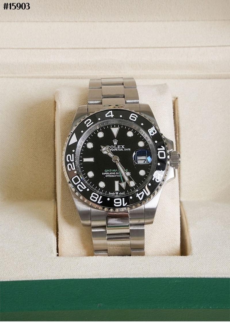 롤렉스 GMT-Master II GMT 마스터 2 블랙 오이스터 쥬빌리