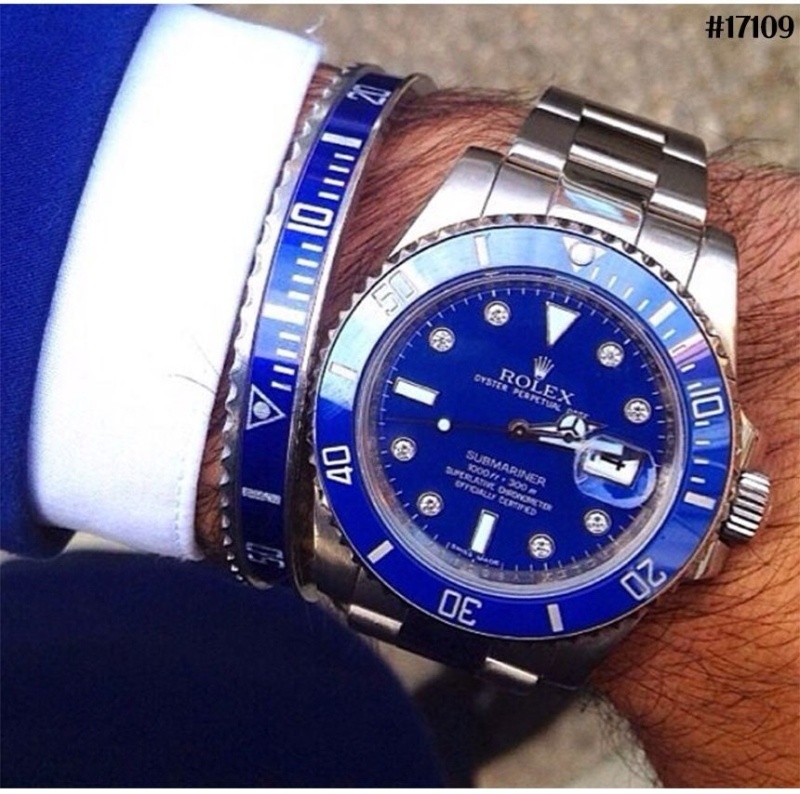 롤렉스 서브마리너 데이트 미드나잇 블루 오이스터
