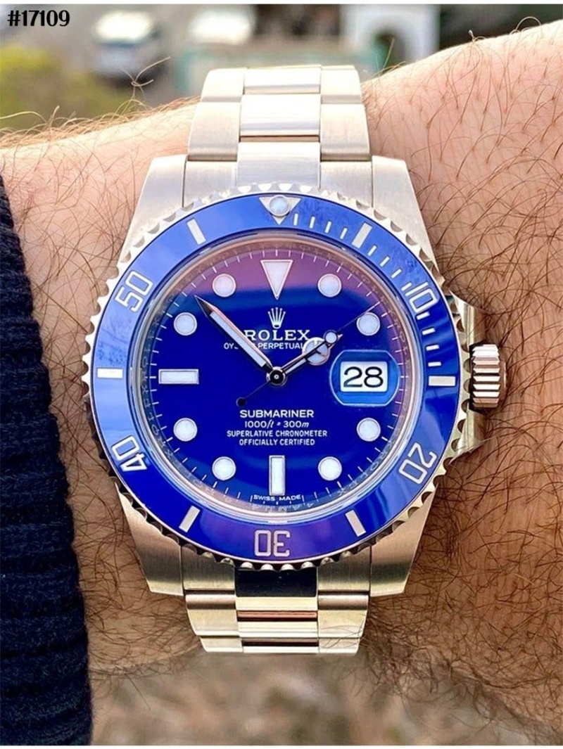 롤렉스 서브마리너 데이트 미드나잇 블루 오이스터