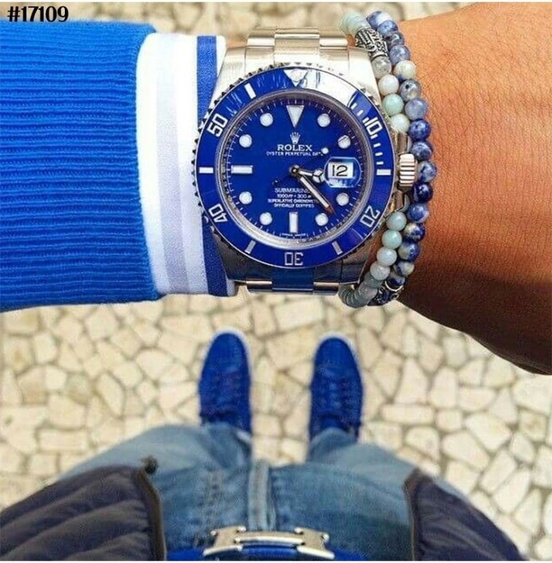 롤렉스 서브마리너 데이트 미드나잇 블루 오이스터