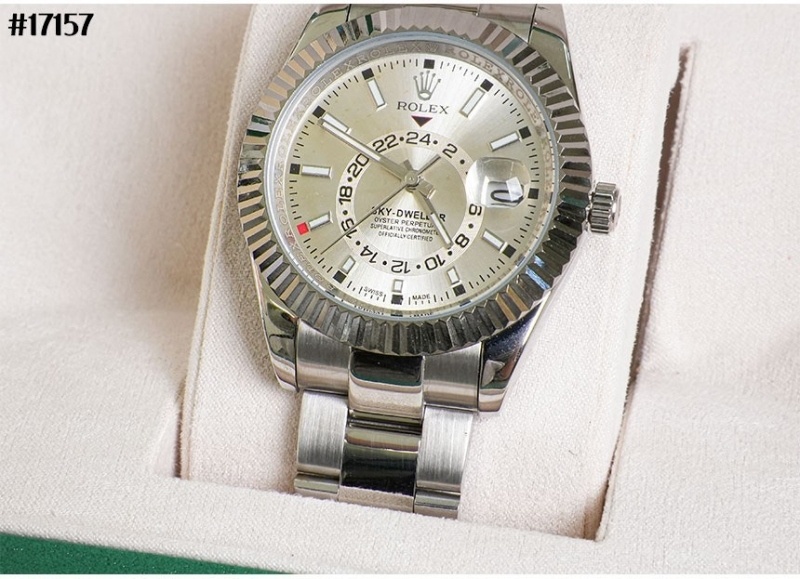 롤렉스 스카이드웰러 인텐스 실버 오이스터