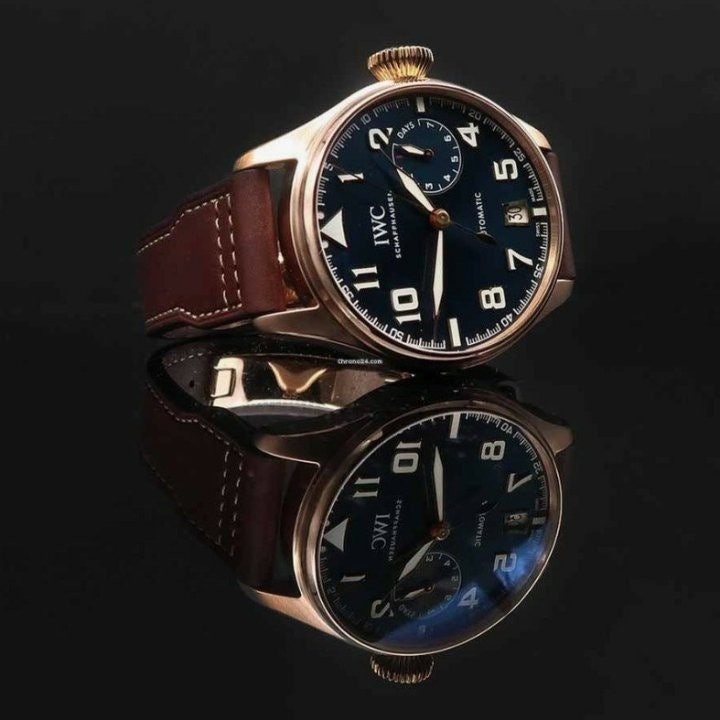 IWC 빅파일럿 에디션 워치 어린왕자 블루다이얼