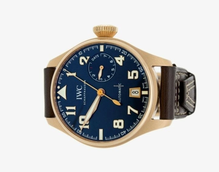 IWC 빅파일럿 에디션 워치 어린왕자 블루다이얼