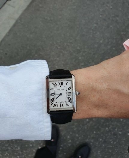 까르띠에 탱크 머스트 워치