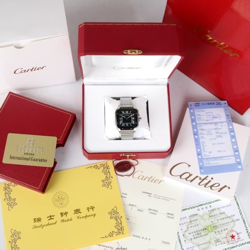 까르띠에 산토스 드 워치 38mm