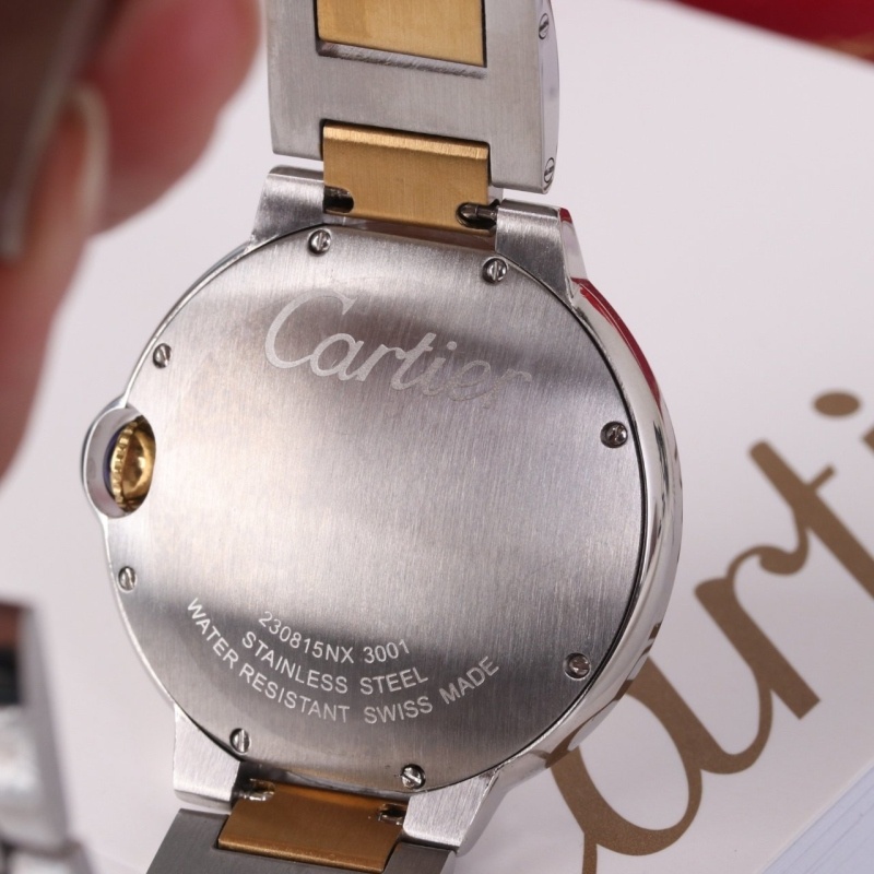 까르띠에 발롱블루 콤비 42mm