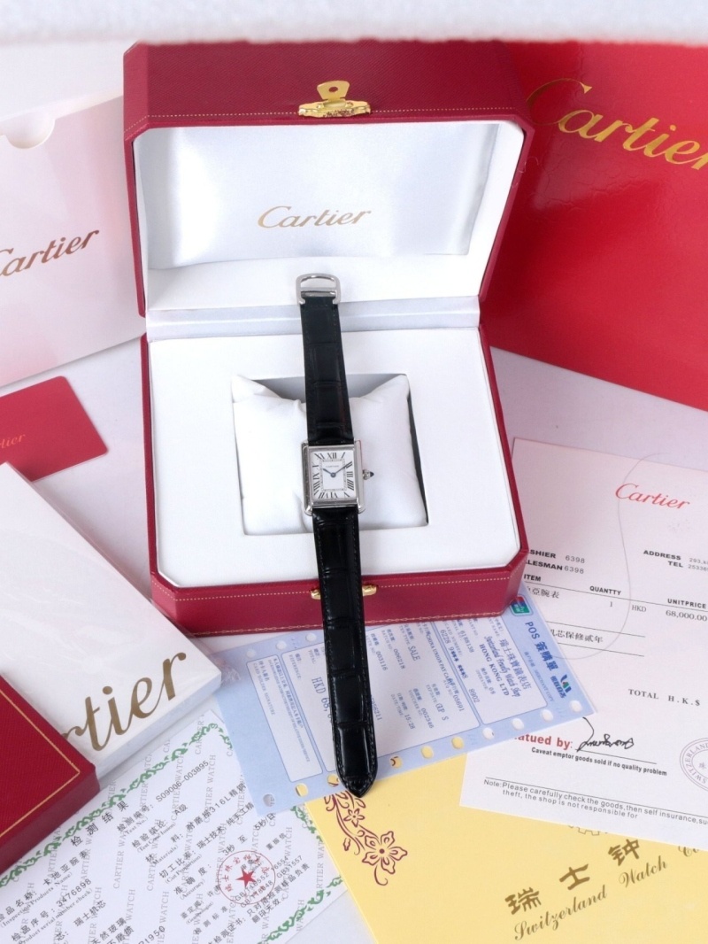까르띠에 탱크솔로 스몰 워치
