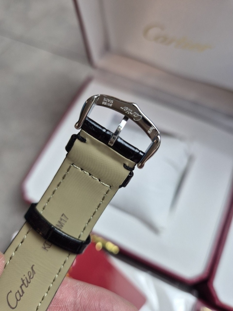 까르띠에 산토스 블랙 2size (커플)