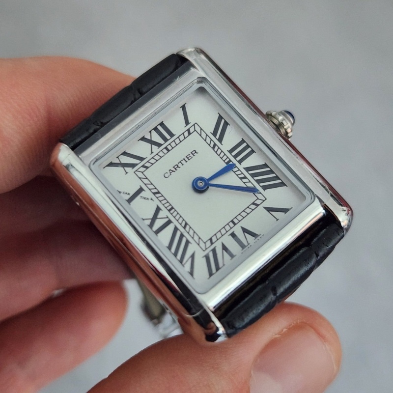 까르띠에 탱크 와치 스몰 - 풀박스