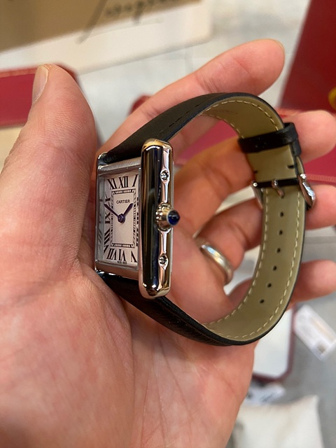 까르띠에 탱크머스트 솔로 2size