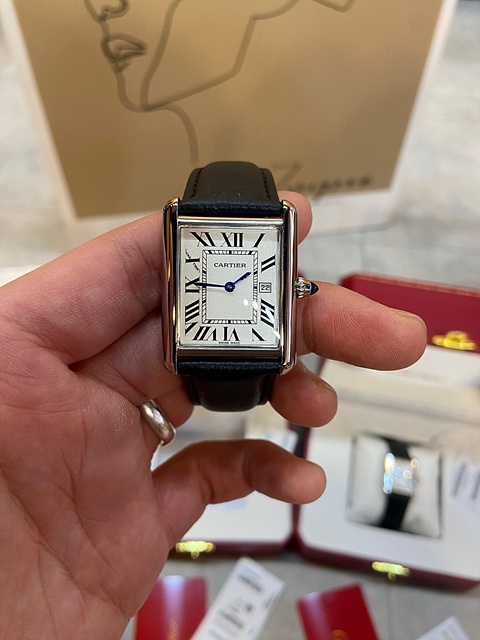 까르띠에 탱크머스트 솔로 2size